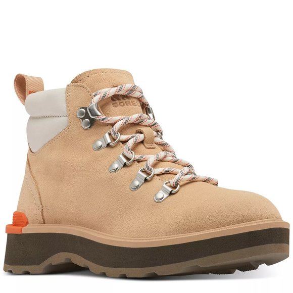 Sorel Hi Line Hiker Ceramic Major Hiking Boots Booties Shoes Flats NEW - Picture 1 of 7